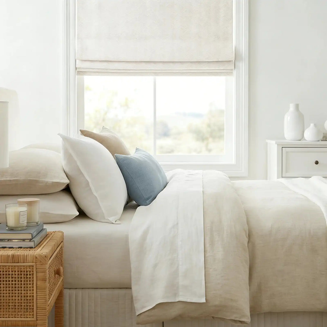 Mason Chevron Pattern Roman Shades