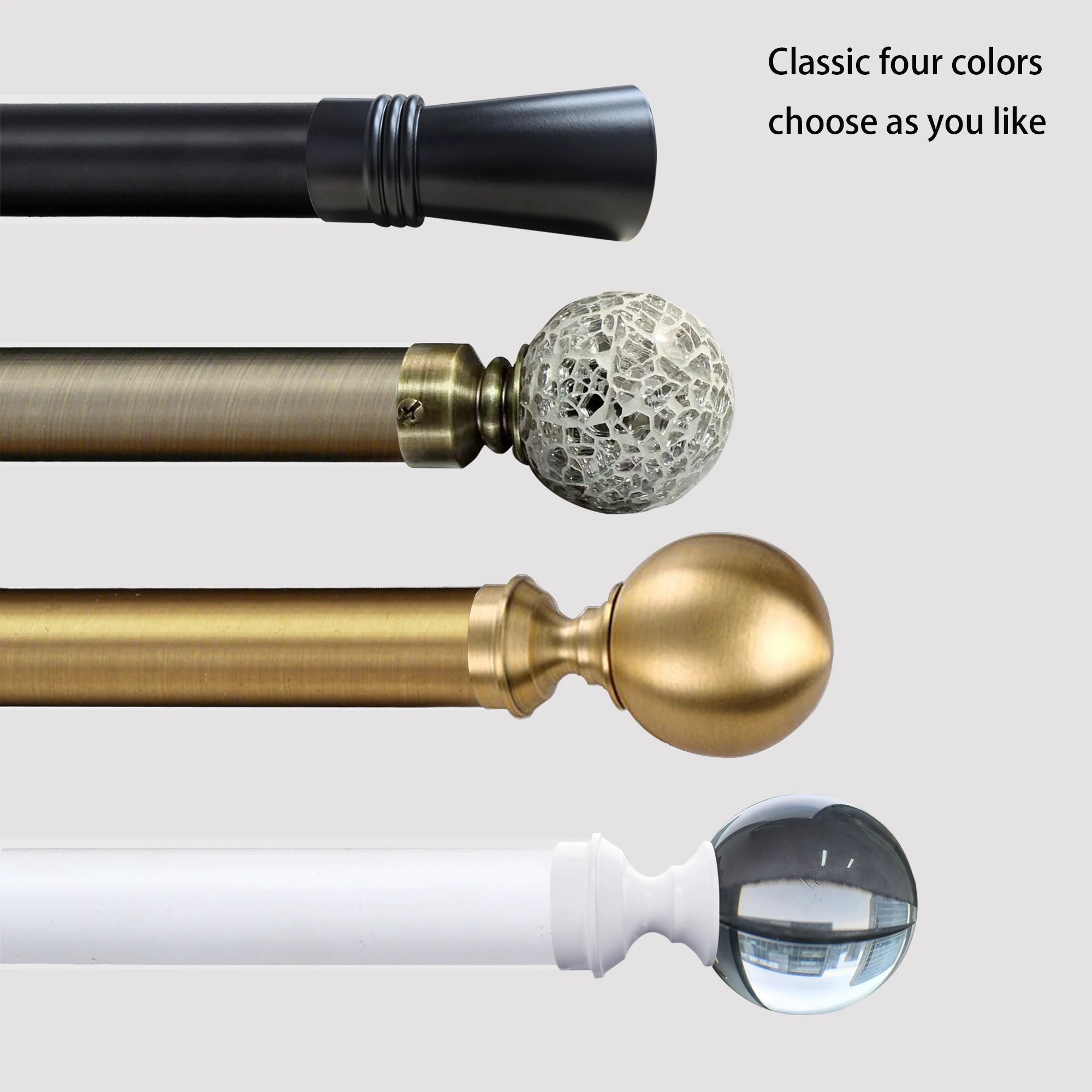 Meile Custom Curtain Rod | Made for Extra Wide Windows