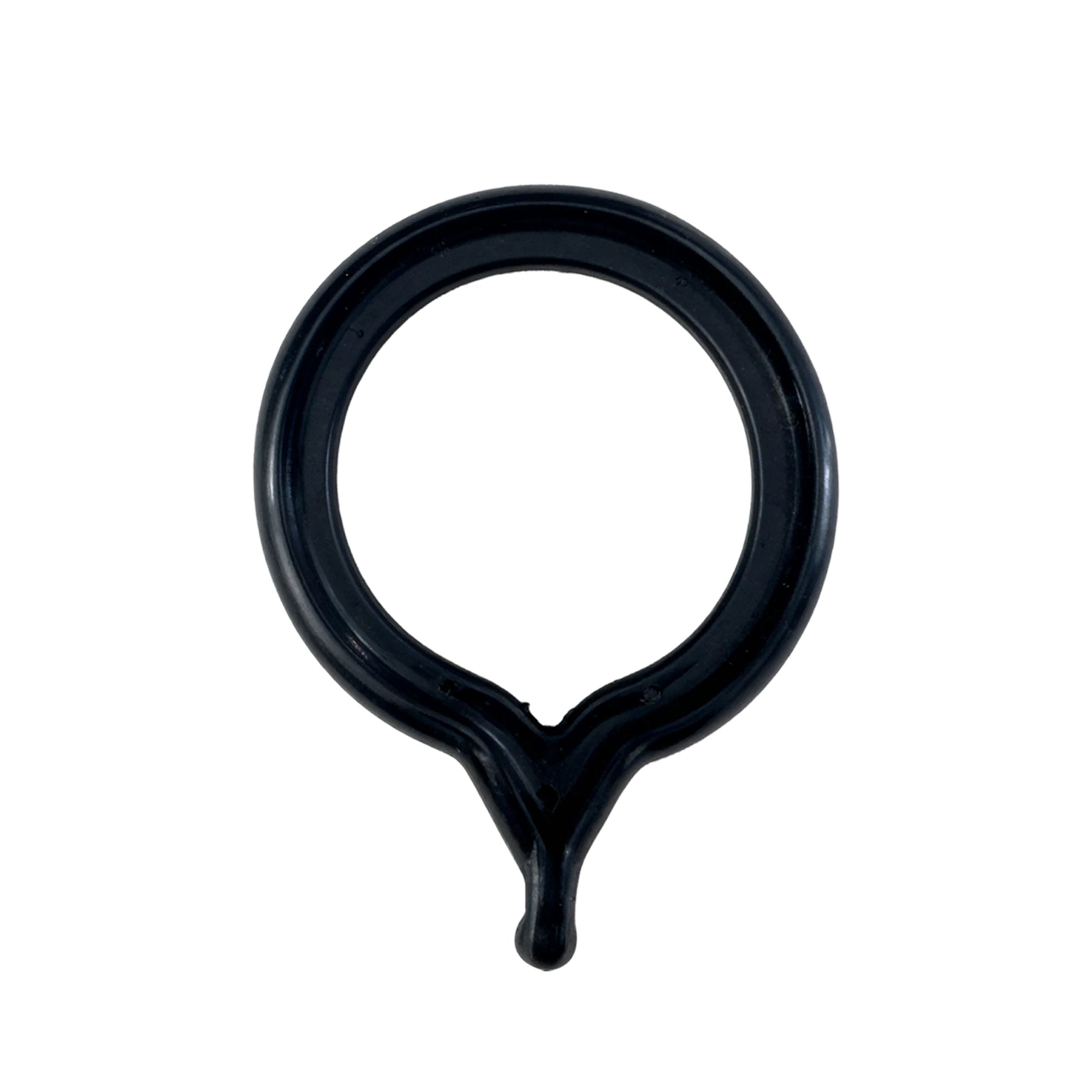Solid color metal silent slip ring details