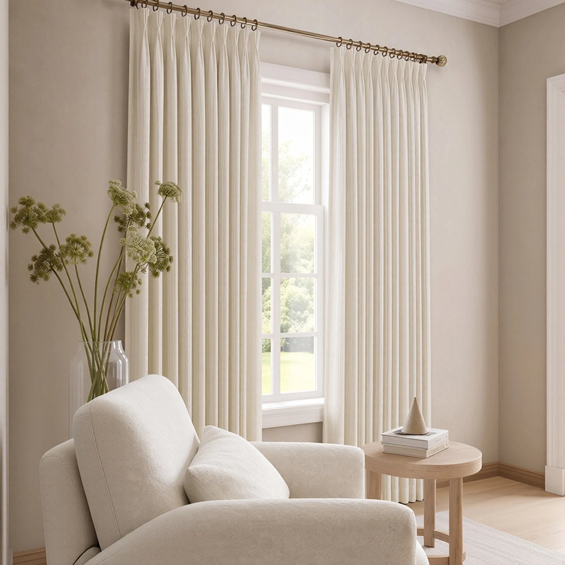 Ocean Woven Stripes Curtains