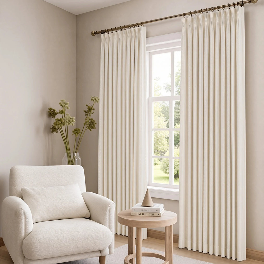 Ocean Woven Stripes Curtains