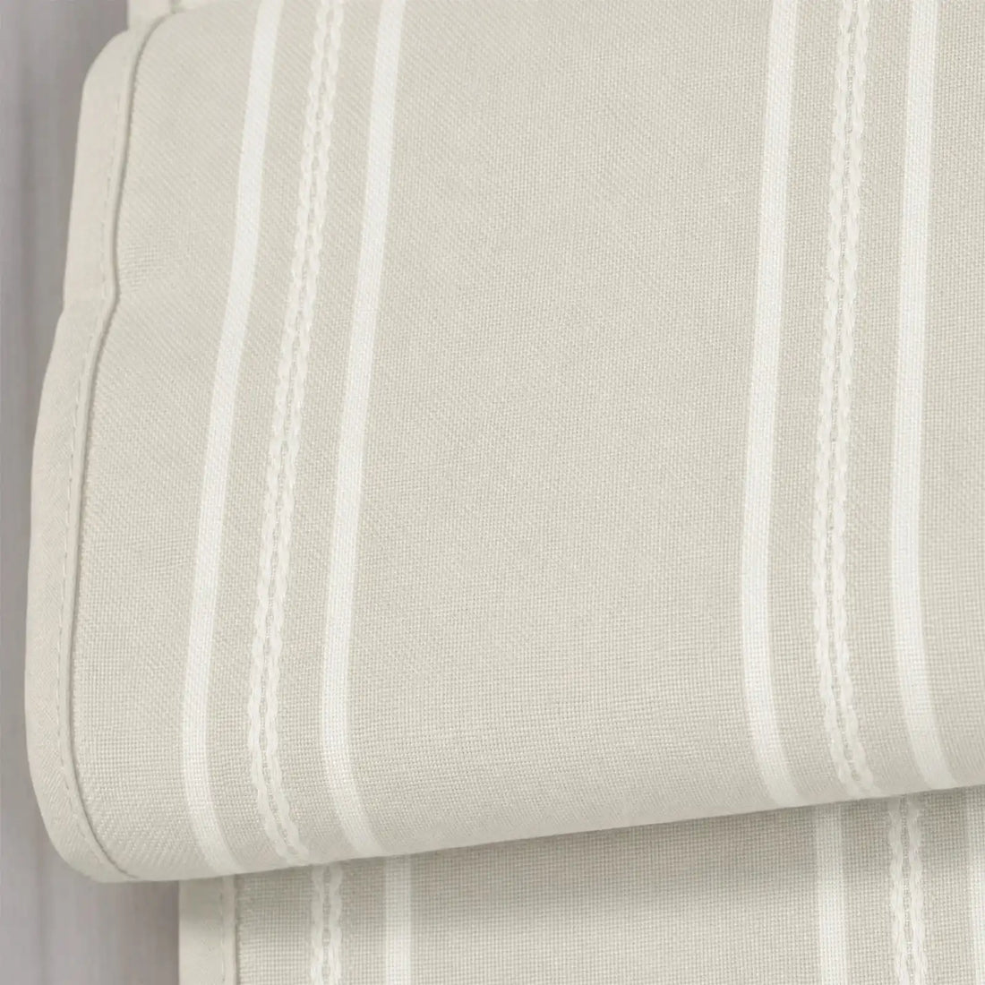 Ocean Woven Stripes Roman Shades