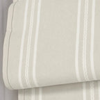 Ocean Woven Stripes Roman Shades