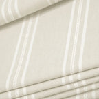Ocean Woven Stripes Roman Shades