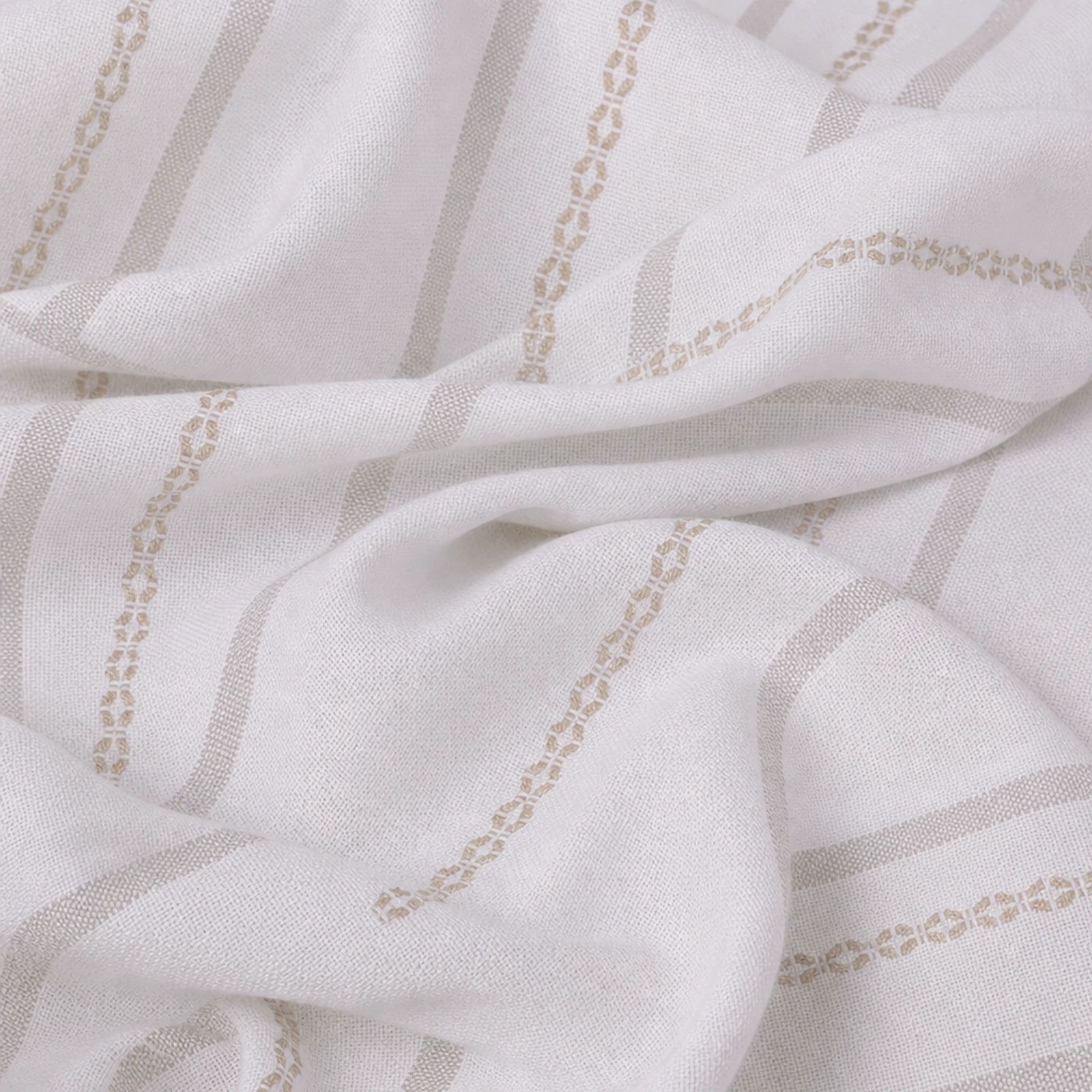 Ocean Woven Stripes Curtains