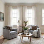 Ocean Woven Stripes Curtains