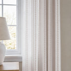 Ocean Woven Stripes Curtains