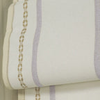 Ocean Woven Stripes Roman Shades