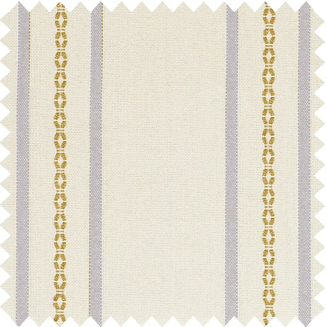 Ocean-Brown Stripes on Yellow