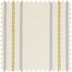 Ocean-Brown Stripes on Yellow