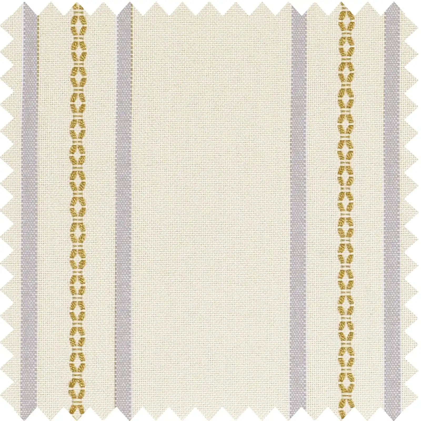Ocean-Brown Stripes on Yellow