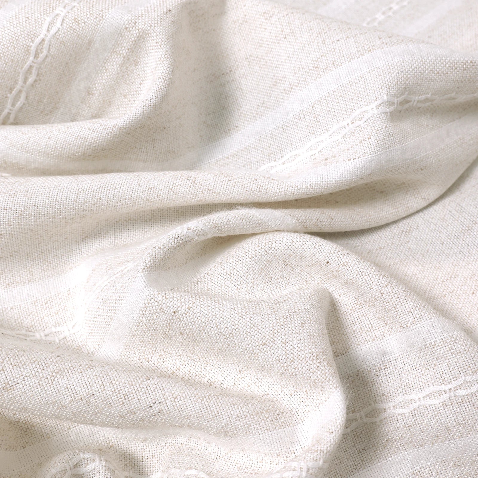 Ocean Woven Stripes Curtains