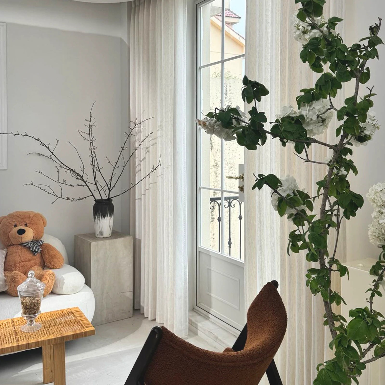 Ocean Woven Stripes Curtains