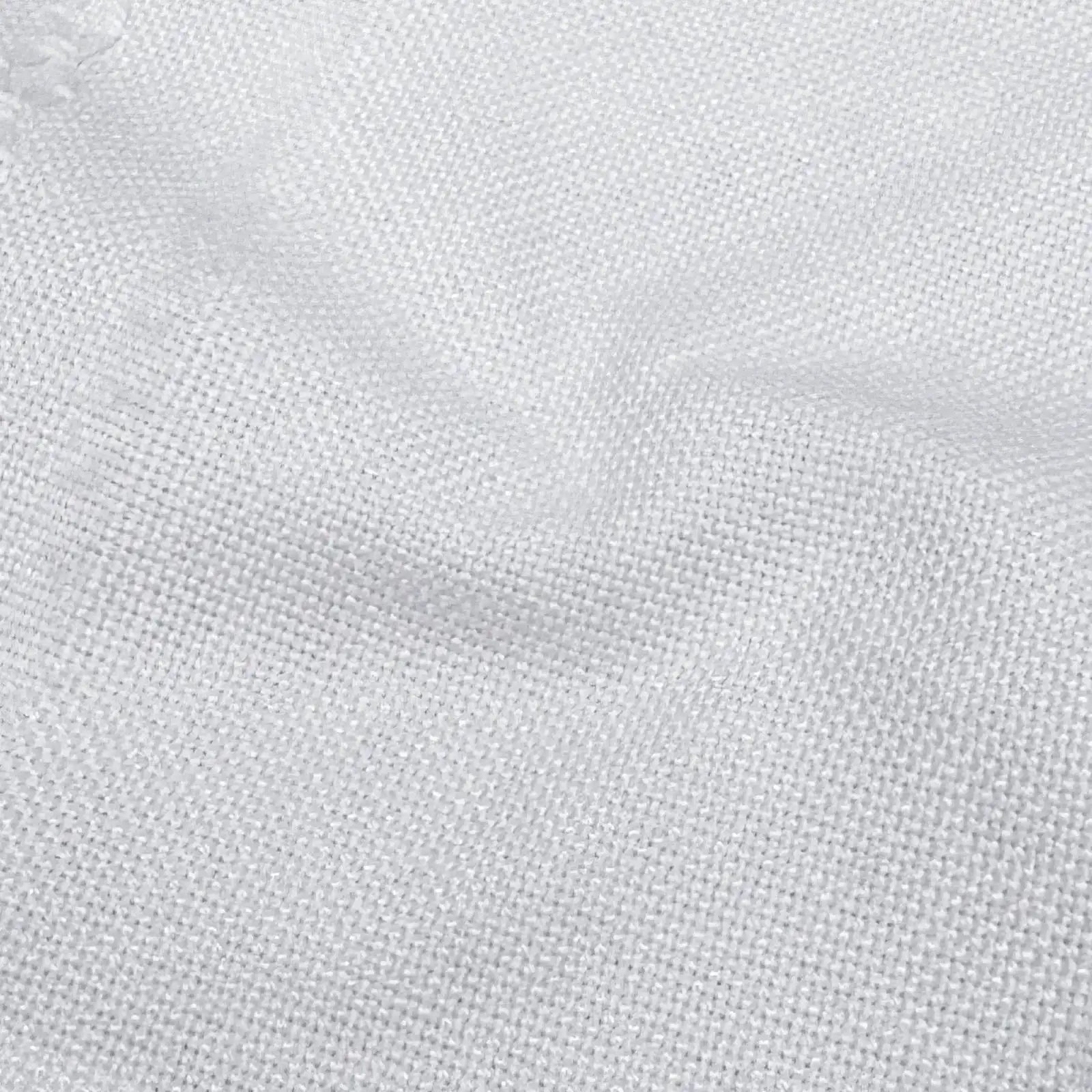 Ocean Woven Stripes Roman Shades