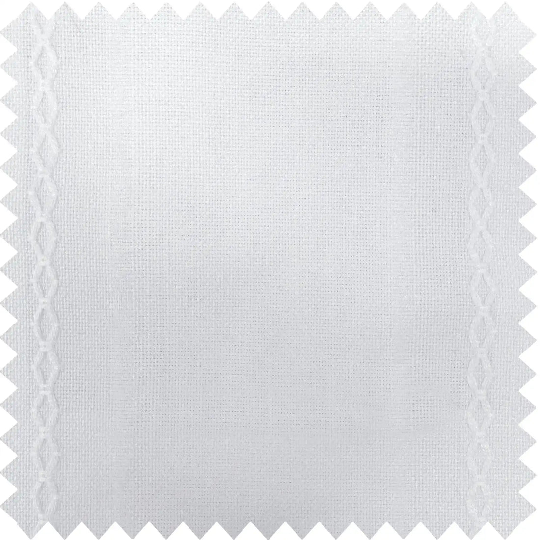 Ocean-White Stripes on White