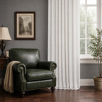 Odette Jacquard Pattern Sheer Curtains