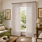 Odette Jacquard Pattern Sheer Curtains