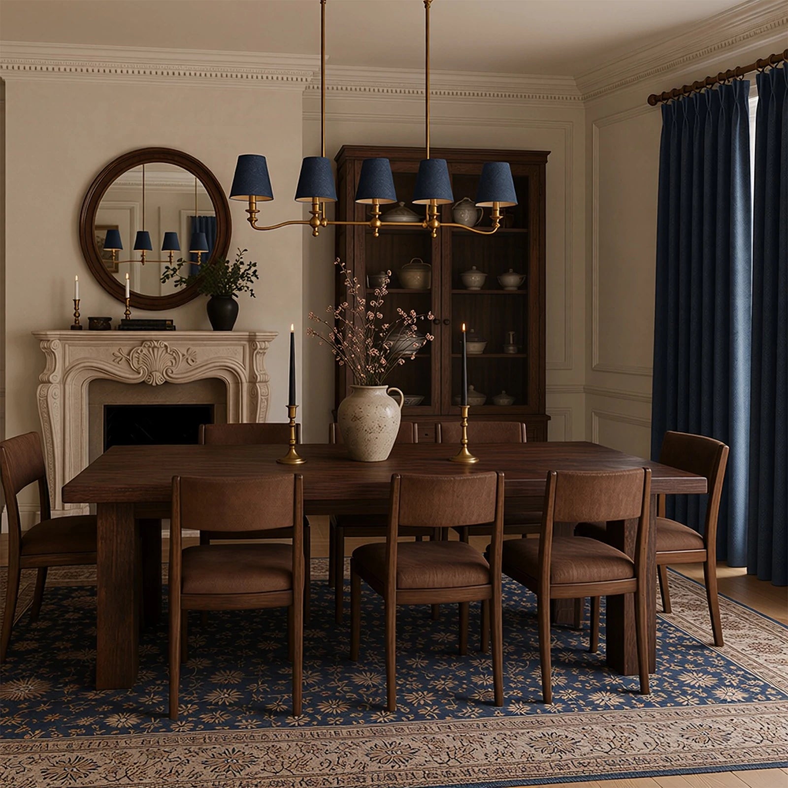 Orion Linen Look 100% Blackout Curtains