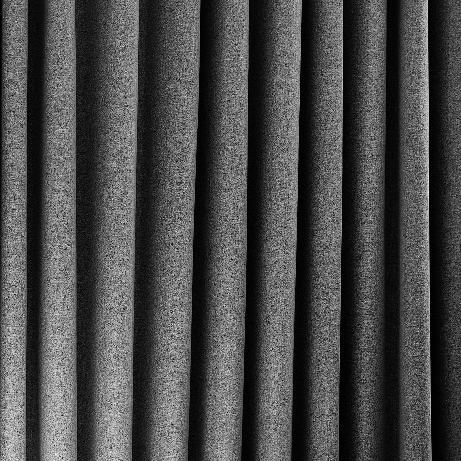 Orion Linen Look 100% Blackout Curtains