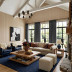 Orion Linen Look 100% Blackout Curtains