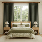 Orion Linen Look 100% Blackout Curtains