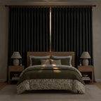Orion Linen Look 100% Blackout Curtains