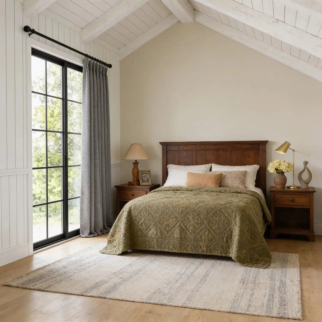 Orion Linen Look 100% Blackout Curtains