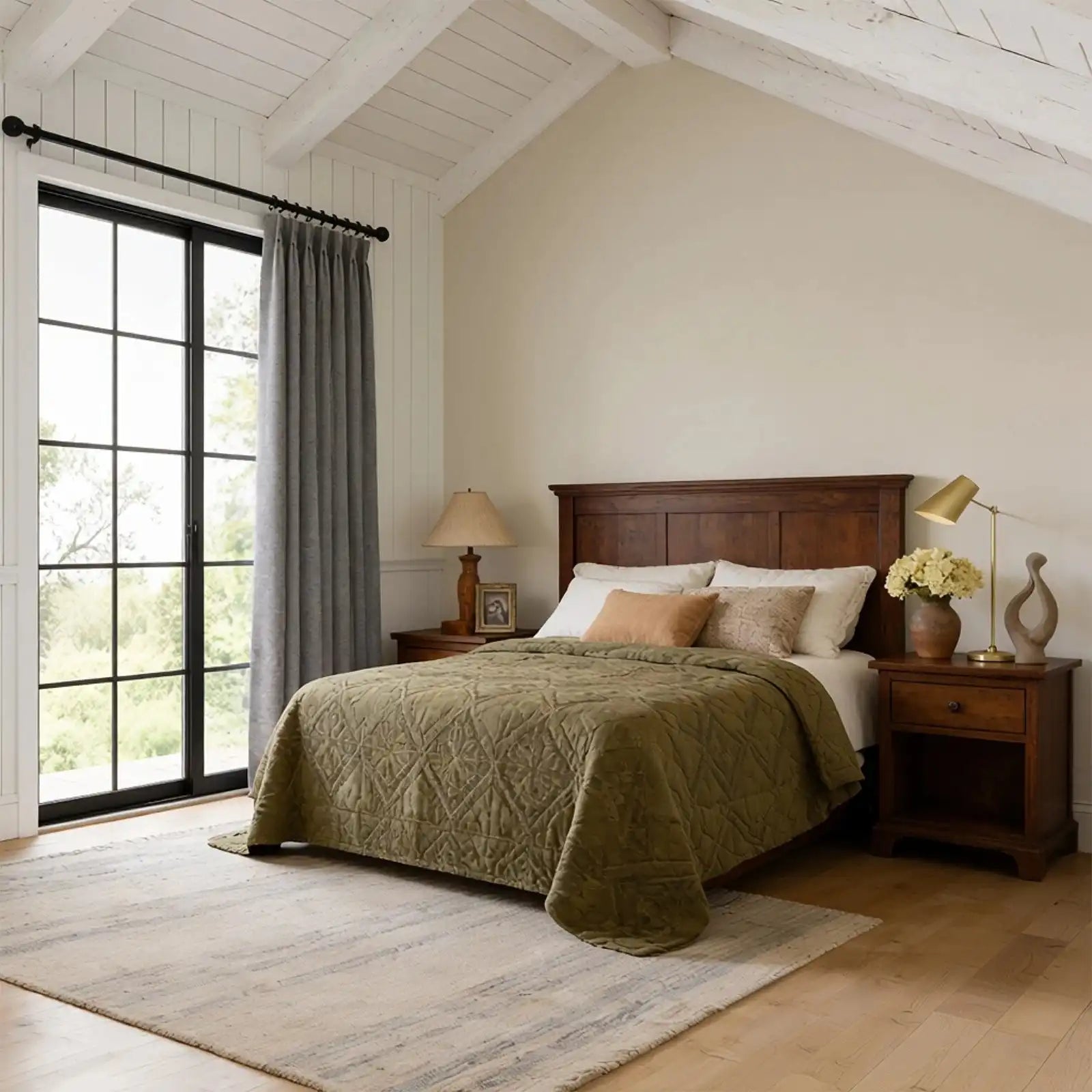 Orion Linen Look 100% Blackout Curtains