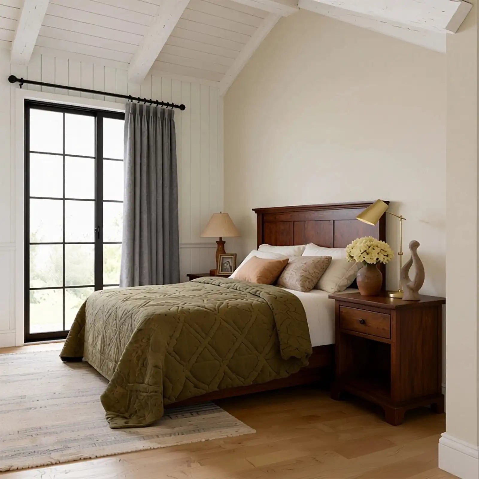 Orion Linen Look 100% Blackout Curtains