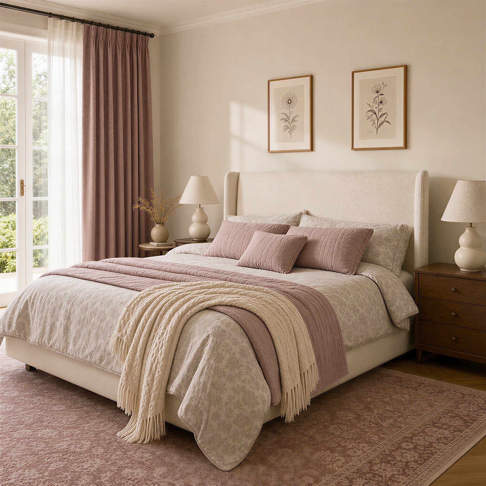 Orion Linen Look 100% Blackout Curtains