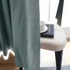 Orion Linen Look 100% Blackout Curtains