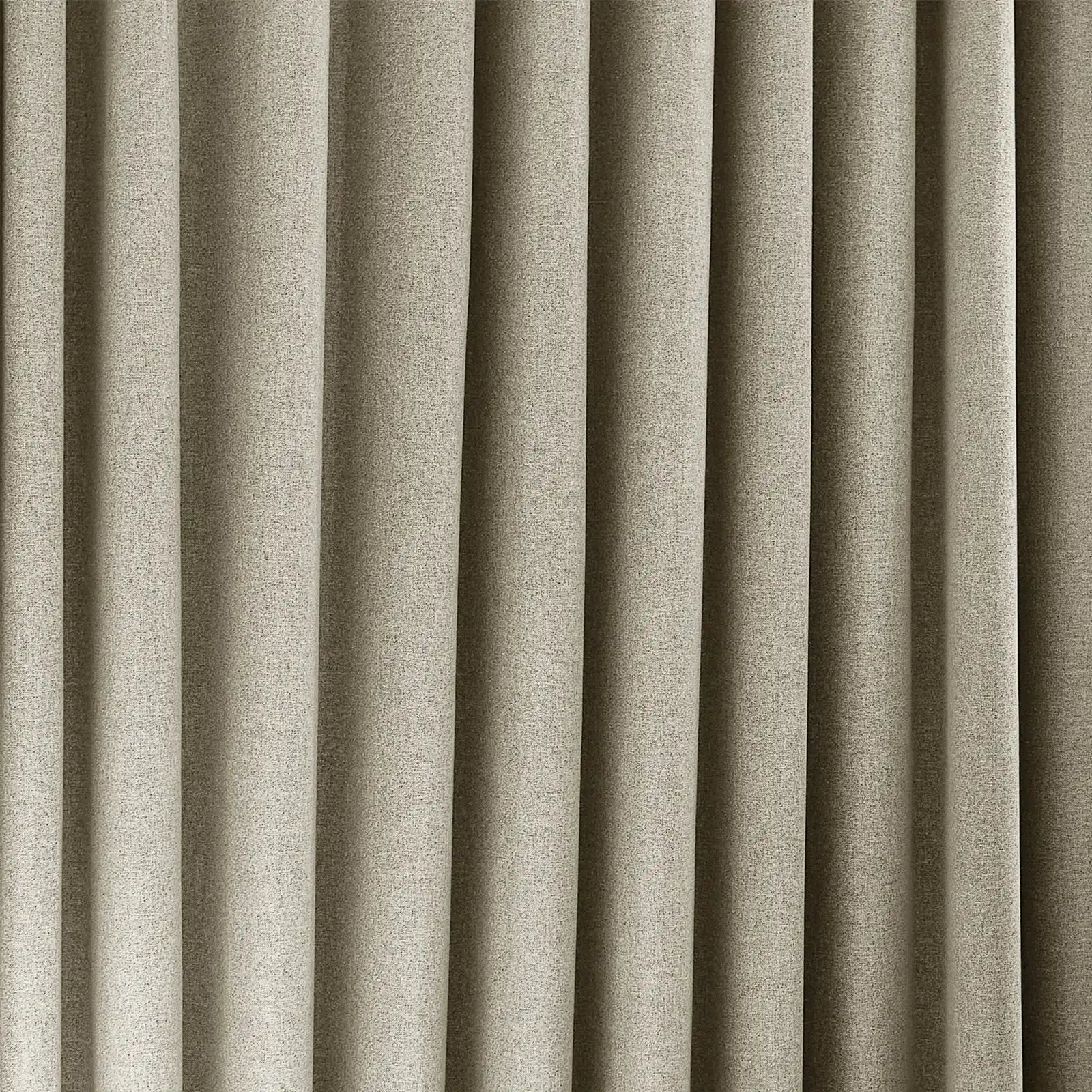 Orion Linen Look 100% Blackout Curtains
