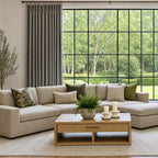Orion Linen Look 100% Blackout Curtains