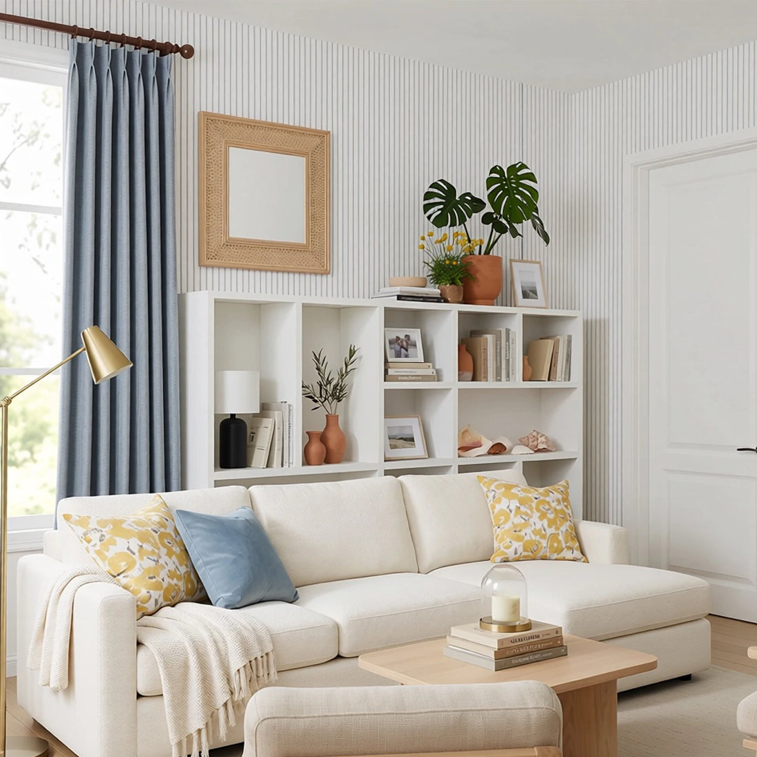 Orion Linen Look 100% Blackout Curtains