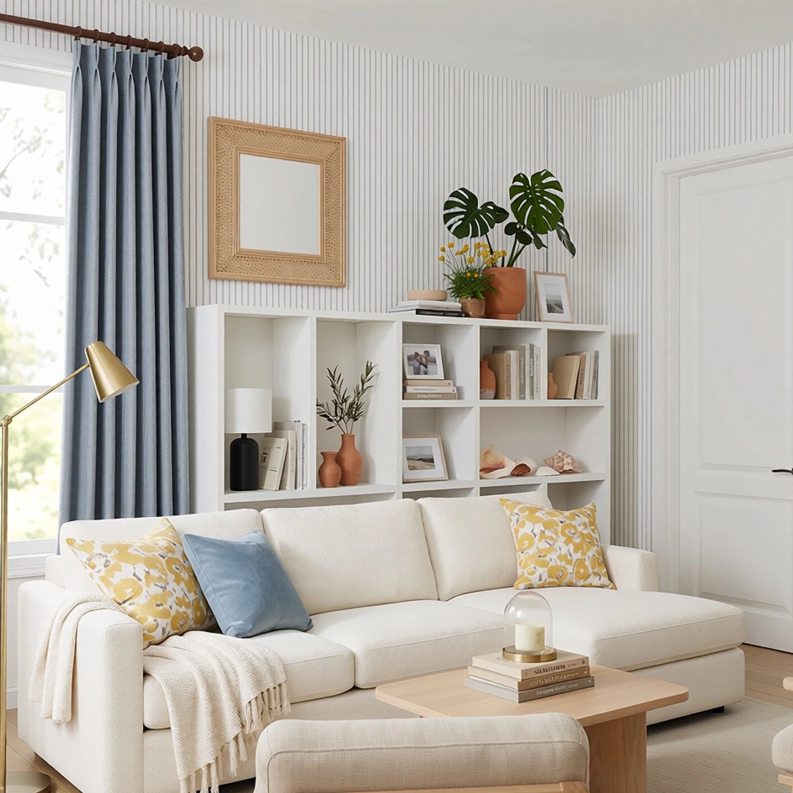 Orion Linen Look 100% Blackout Curtains