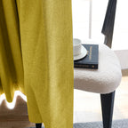 Orion Linen Look 100% Blackout Curtains