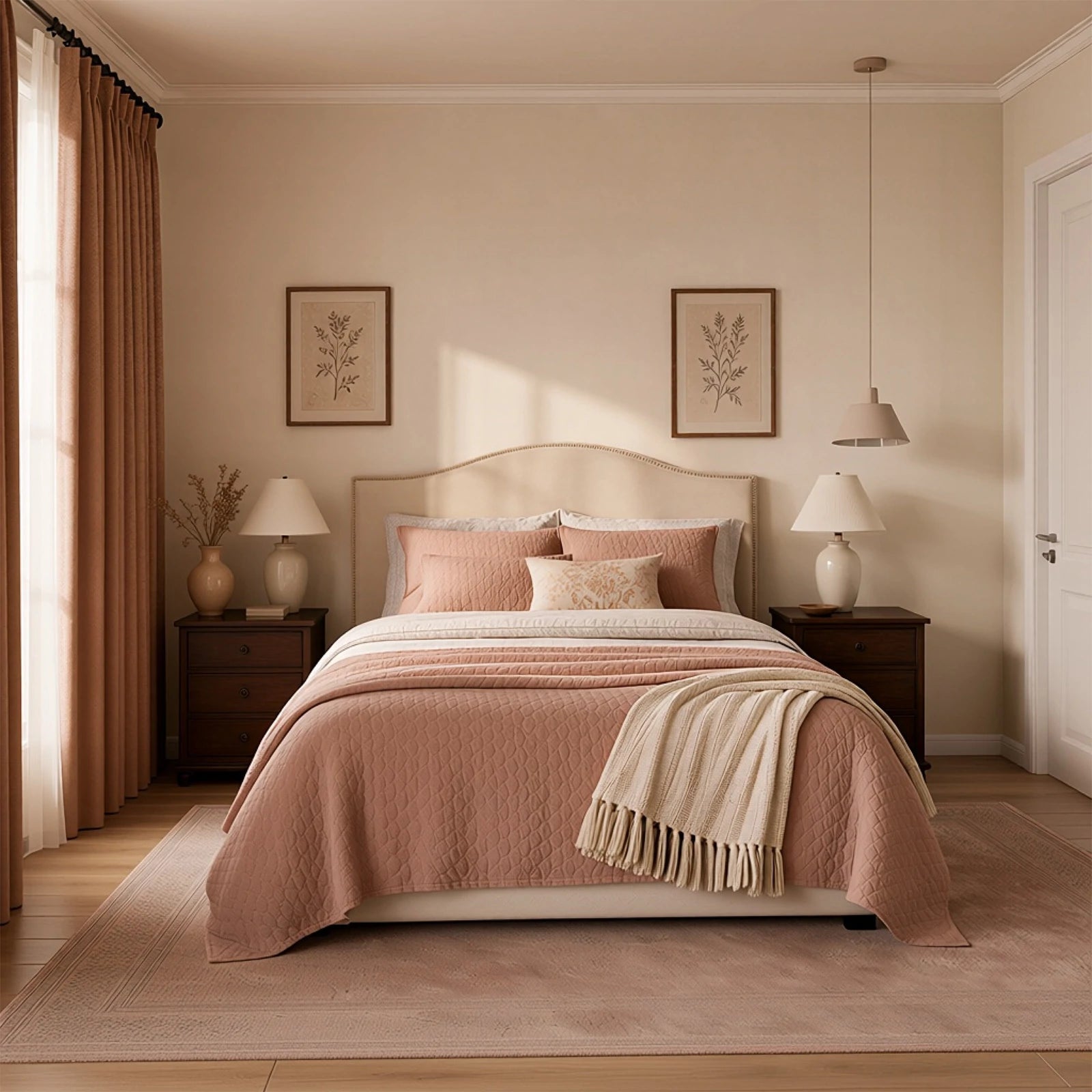 Orion Linen Look 100% Blackout Curtains