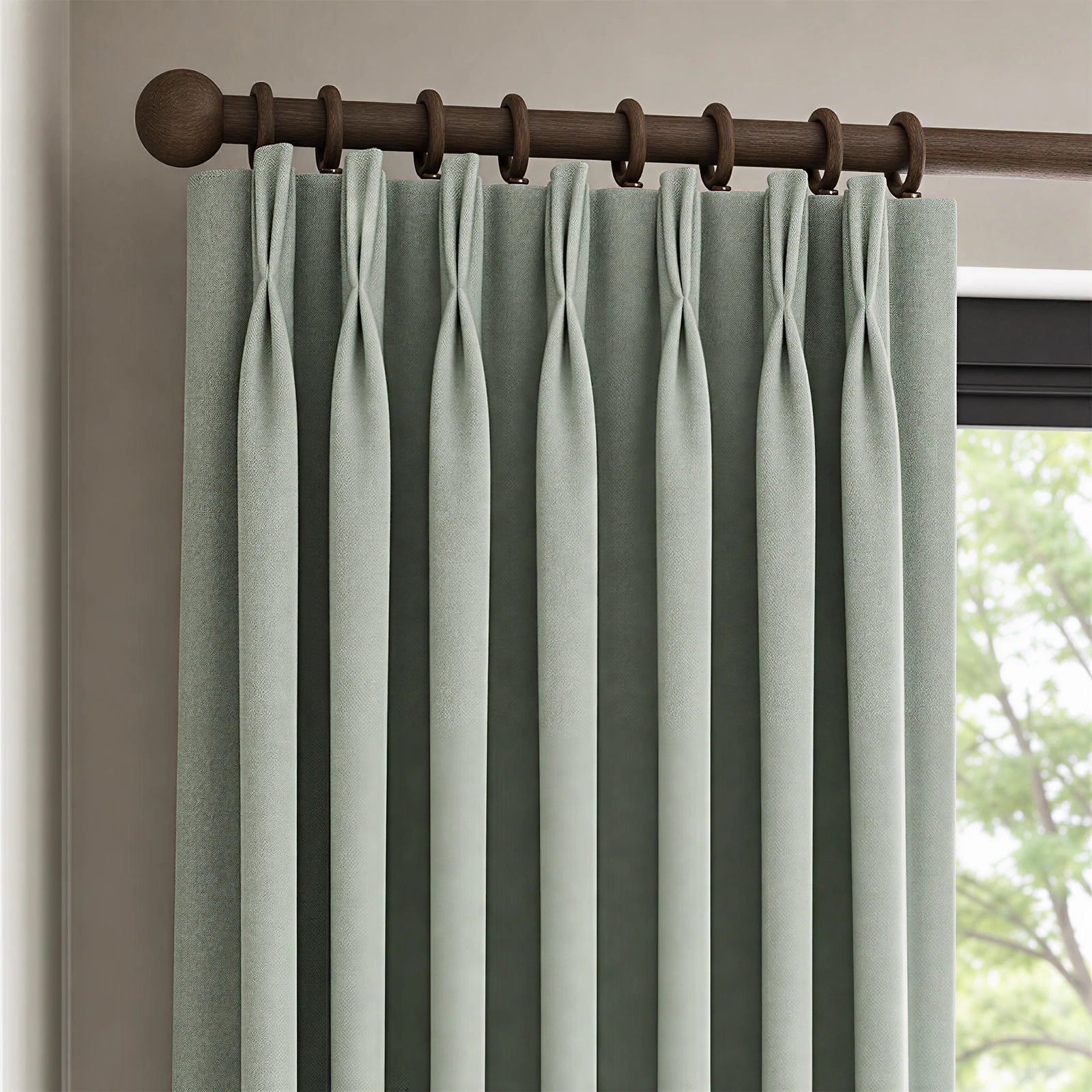 Orion Linen Look 100% Blackout Curtains