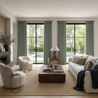Orion Linen Look 100% Blackout Curtains