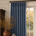 Orion Linen Look 100% Blackout Curtains