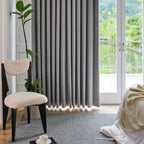 Orion Blackout Curtains Gray Display