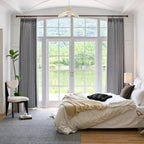 Orion Blackout Curtains Gray Display