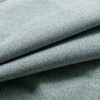 Orion Blackout Curtains Grayish Green Fabric Details
