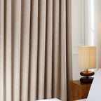 Orion Blackout Curtains Khaki Details
