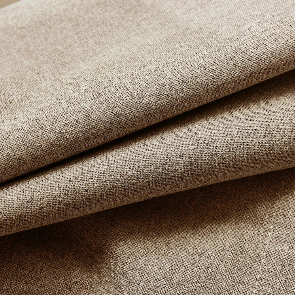 Orion Blackout Curtains Light Coffee Frabic Details