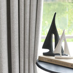 Orion Blackout Curtains Light Gray Details