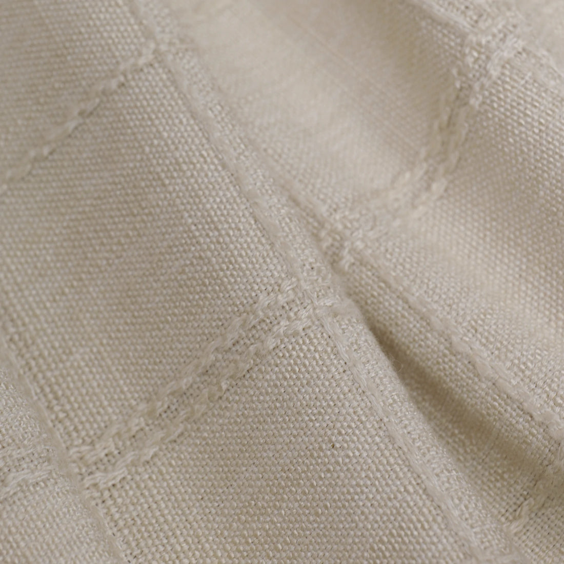 Preston Grid Jacquard Cotton Blend Curtains