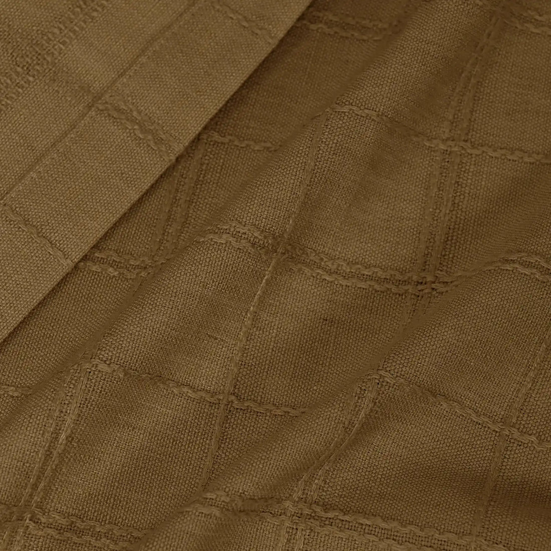 Preston Grid Jacquard Cotton Blend Curtains