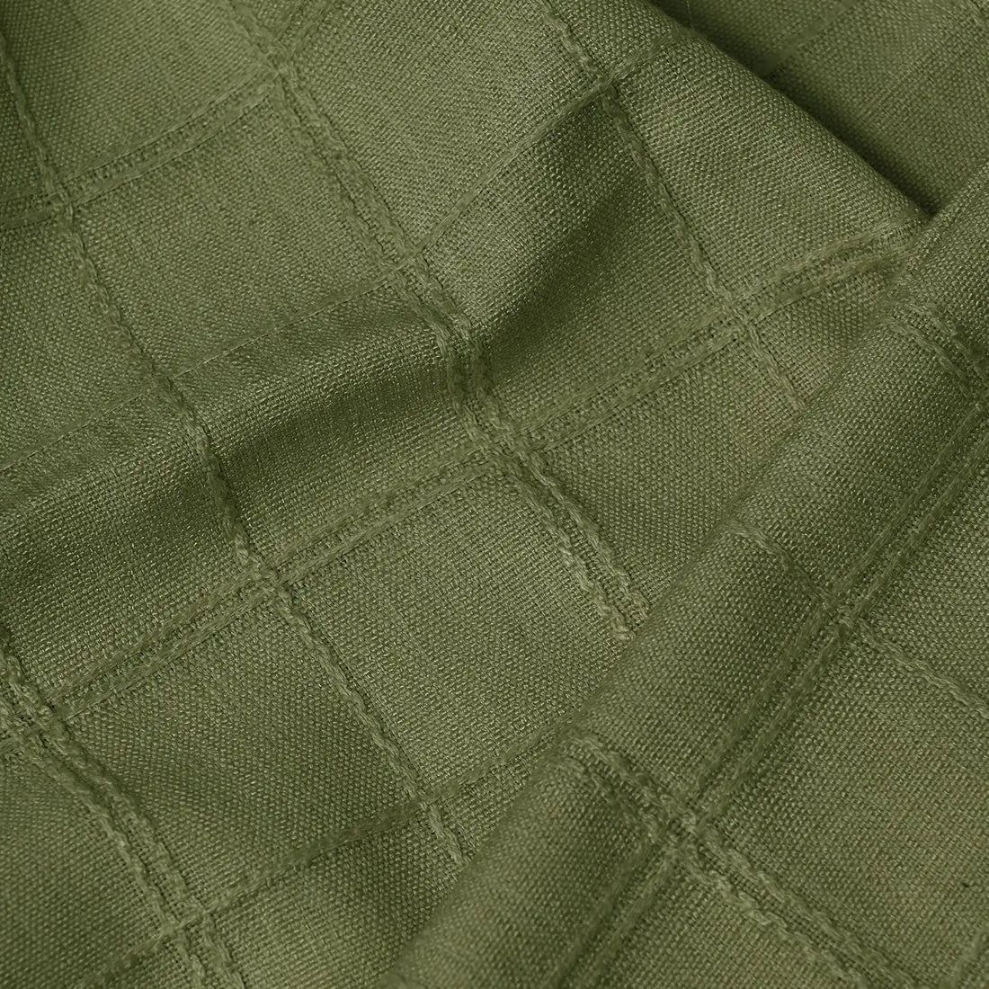 Preston Grid Jacquard Cotton Blend Curtains