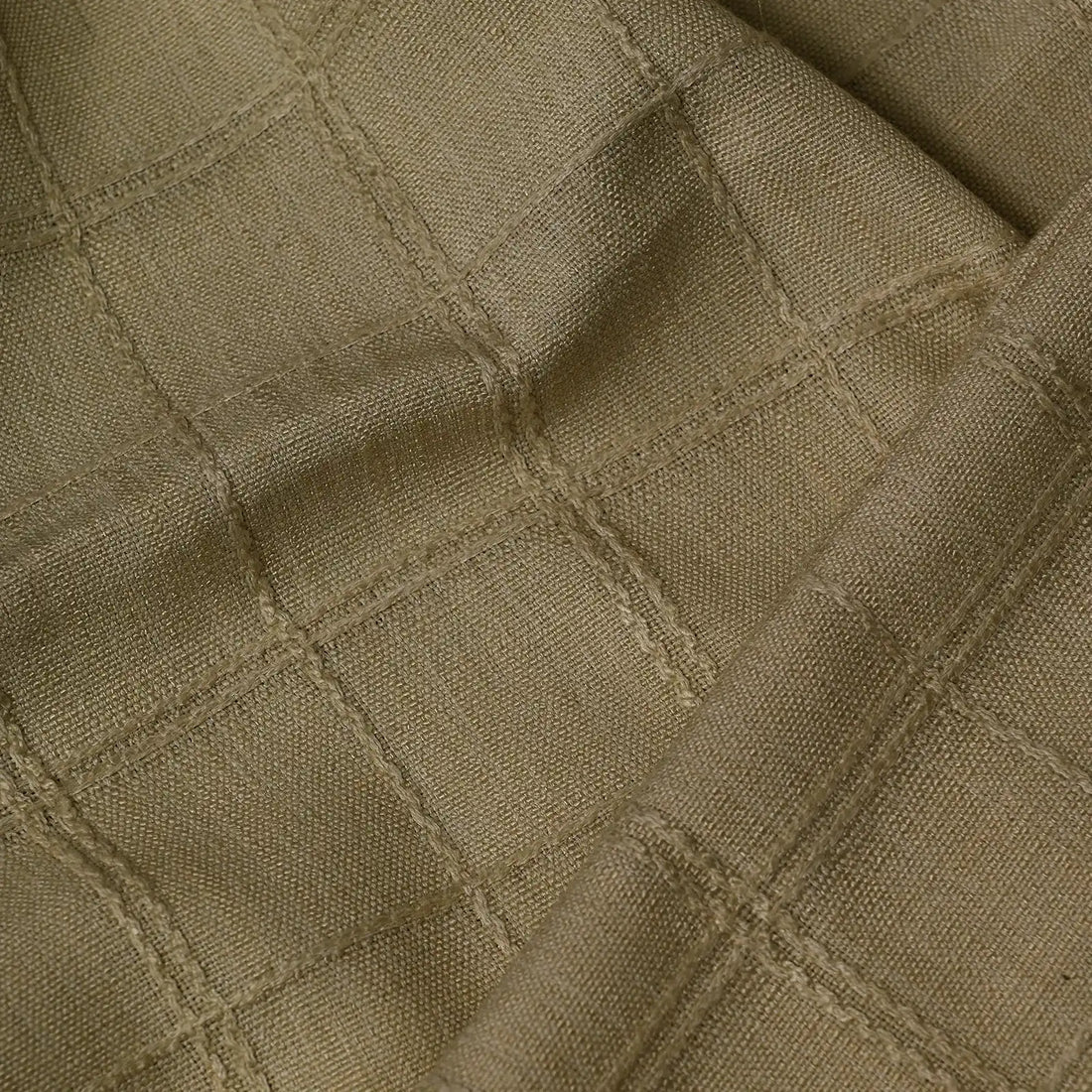 Preston Grid Jacquard Cotton Blend Curtains